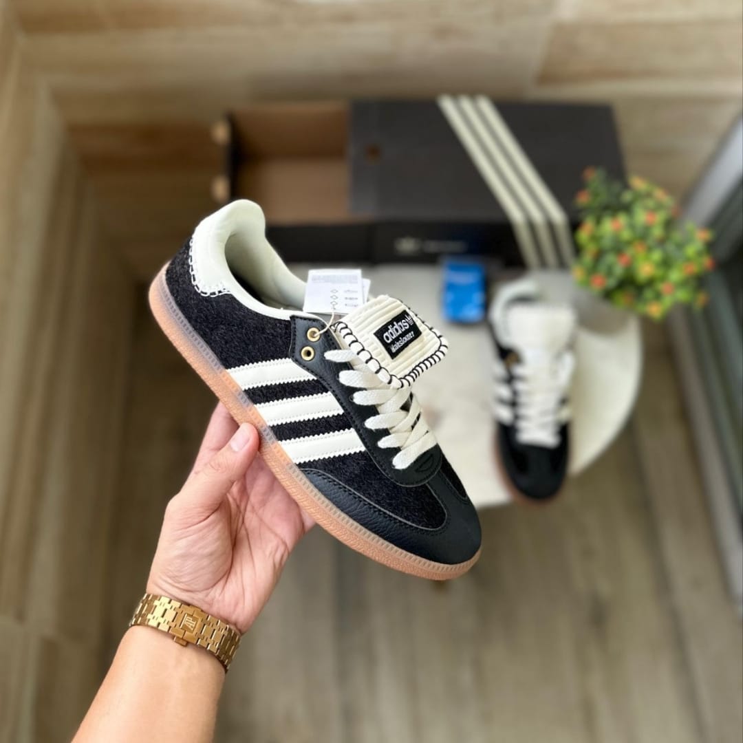 Adidas Samba Pony Tonal Wales Bonner Black