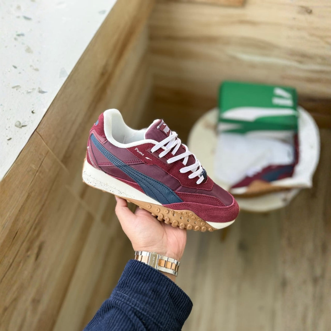 Puma Blacktop Rider Dark Jasper - Persian Blue