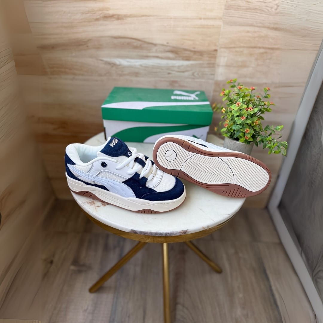 Puma Suede 180 White Navy