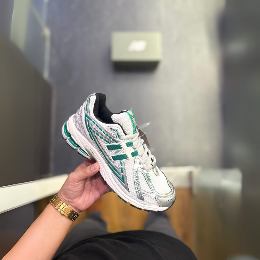 New Balance 1906R Silver Metallic Nightwatch Green
